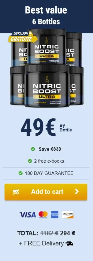 Nitric Boost 6 bottles